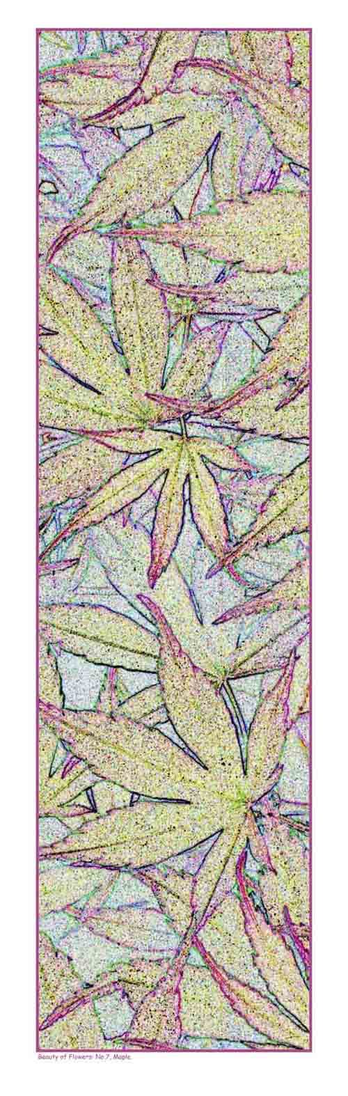 Beauty of Flowers No.7: Maple. Limited Edition Print